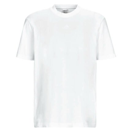 Adidas Back Logo T-Shirt – White Men’s Casual Tee